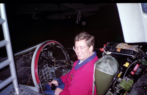Doc, on a trip he and I made to the Air Force Museum at Wright Patterson.