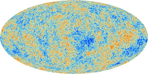 The Planck All-Sky Map of the Cosmic Microwave Background variations. [Planck Collaboration]